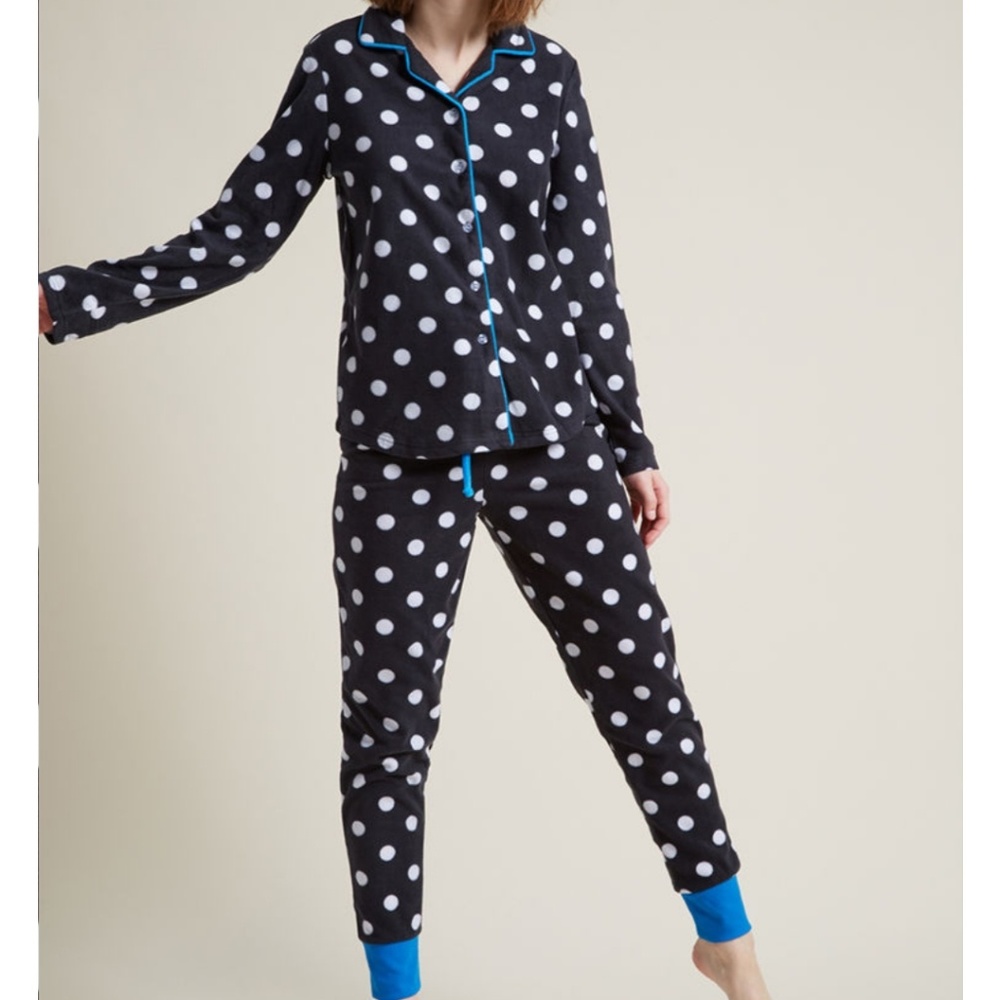 Modcloth Do As You Fleece Pajama Set